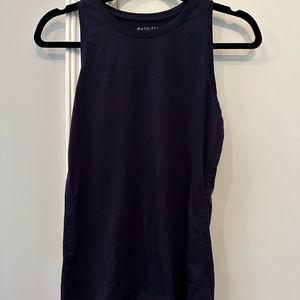 Super soft navy workout tank